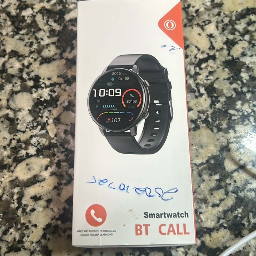 Brand new light pink smartwatch